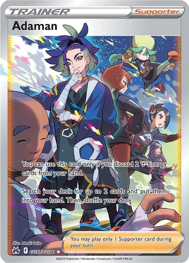 Adaman #GG57 Pokemon Crown Zenith