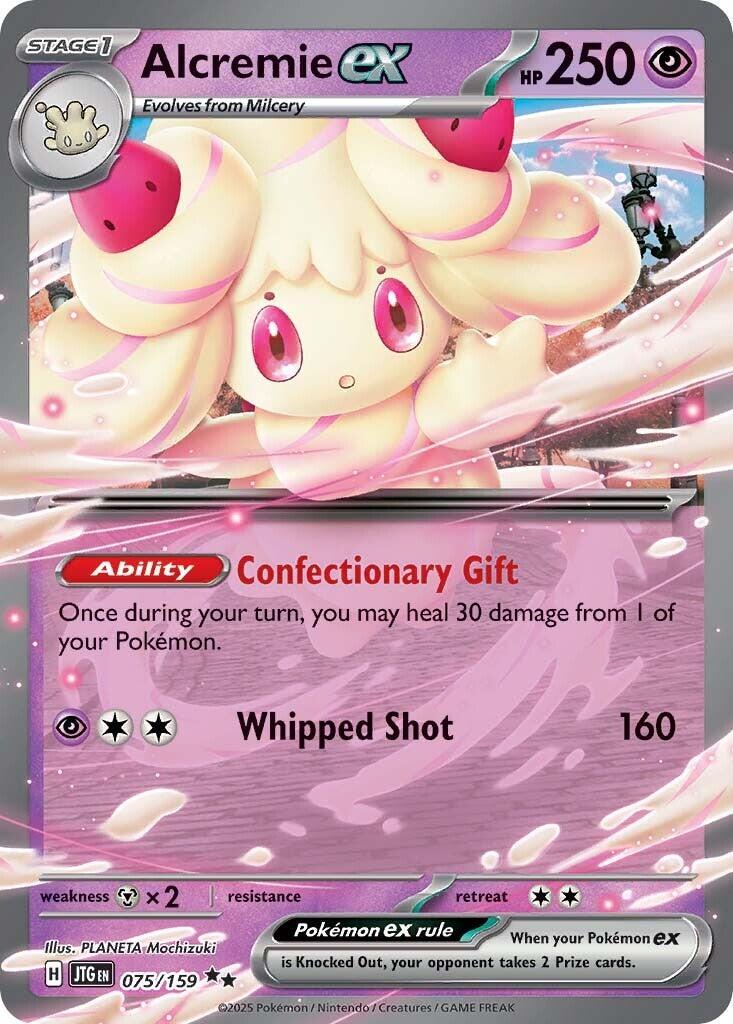 Alcremie ex #75 Pokemon Journey Together