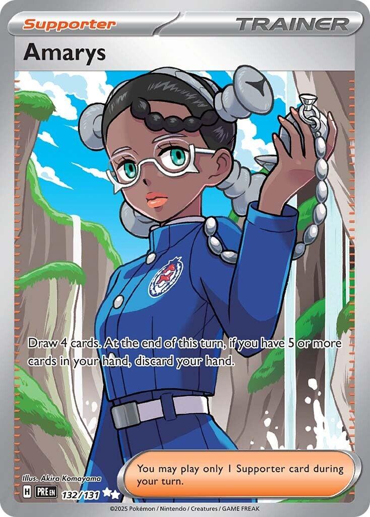 Amarys #132 Pokemon Prismatic Evolutions