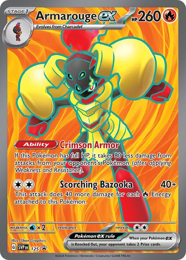Armarouge Ex #125 Pokémon Promo