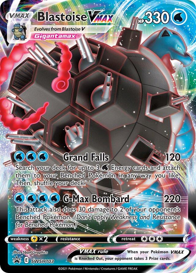 Blastoise VMAX #SWSH103 Pokémon Promo