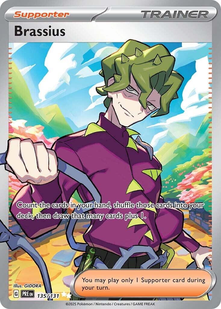 Brassius #135 Pokemon Prismatic Evolutions