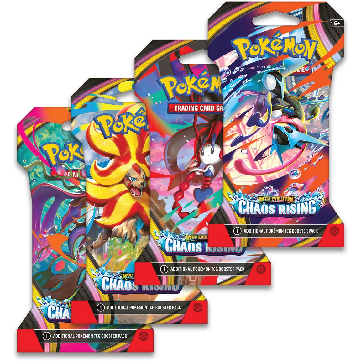 Mega Evolution - Chaos Rising Sleeved Booster Pack (1 PACK)