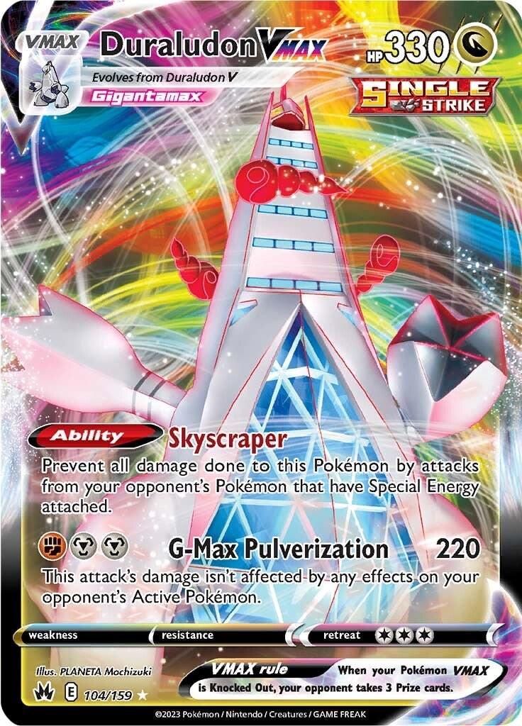 Duraludon VMAX #104 Pokemon Crown Zenith