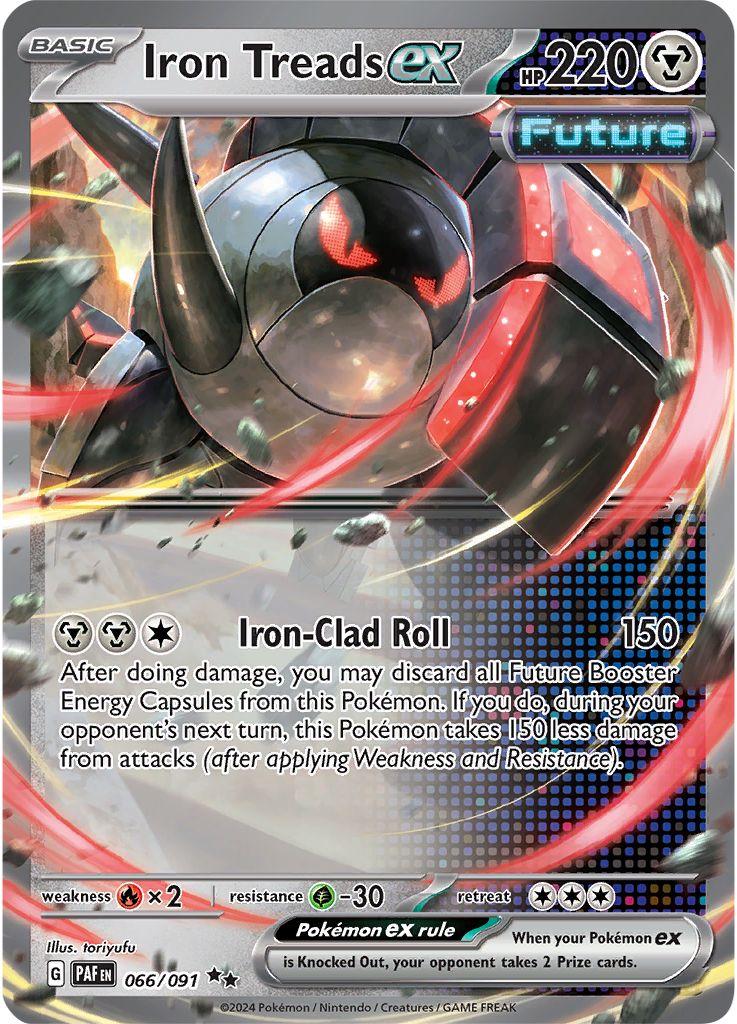 Iron Treads ex #66 Pokemon Paldean Fates