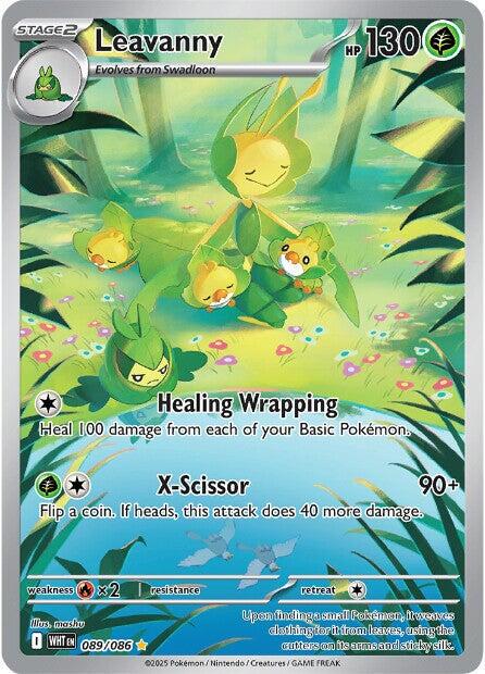 Leavanny #89 Pokemon White Flare