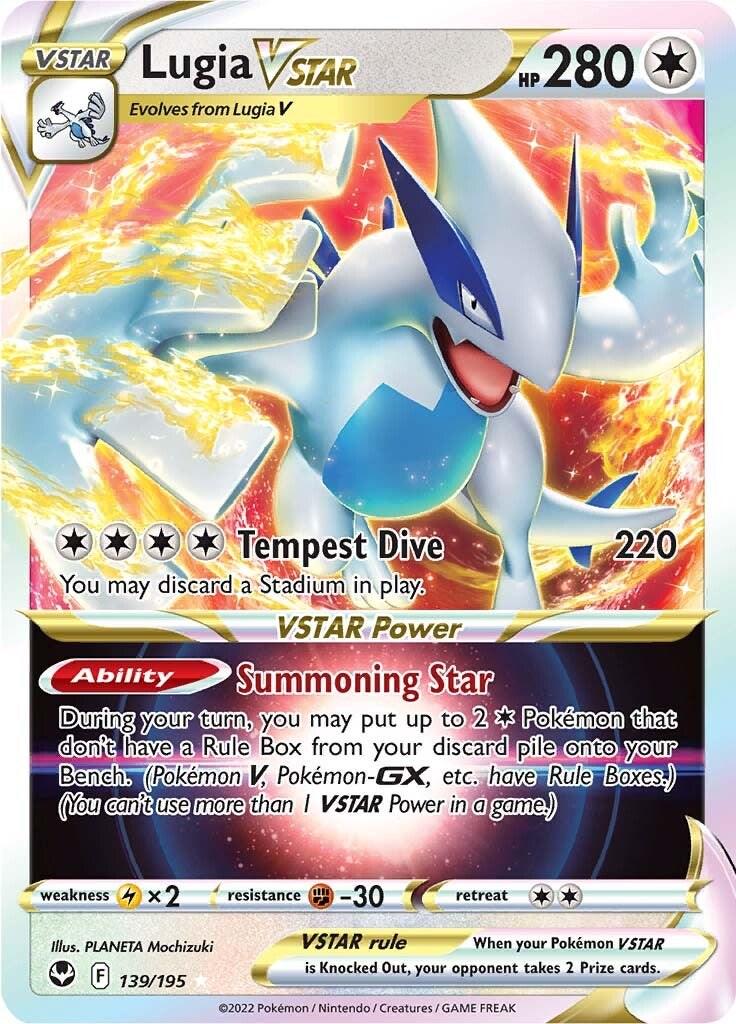Lugia VSTAR #139 Pokemon Silver Tempest