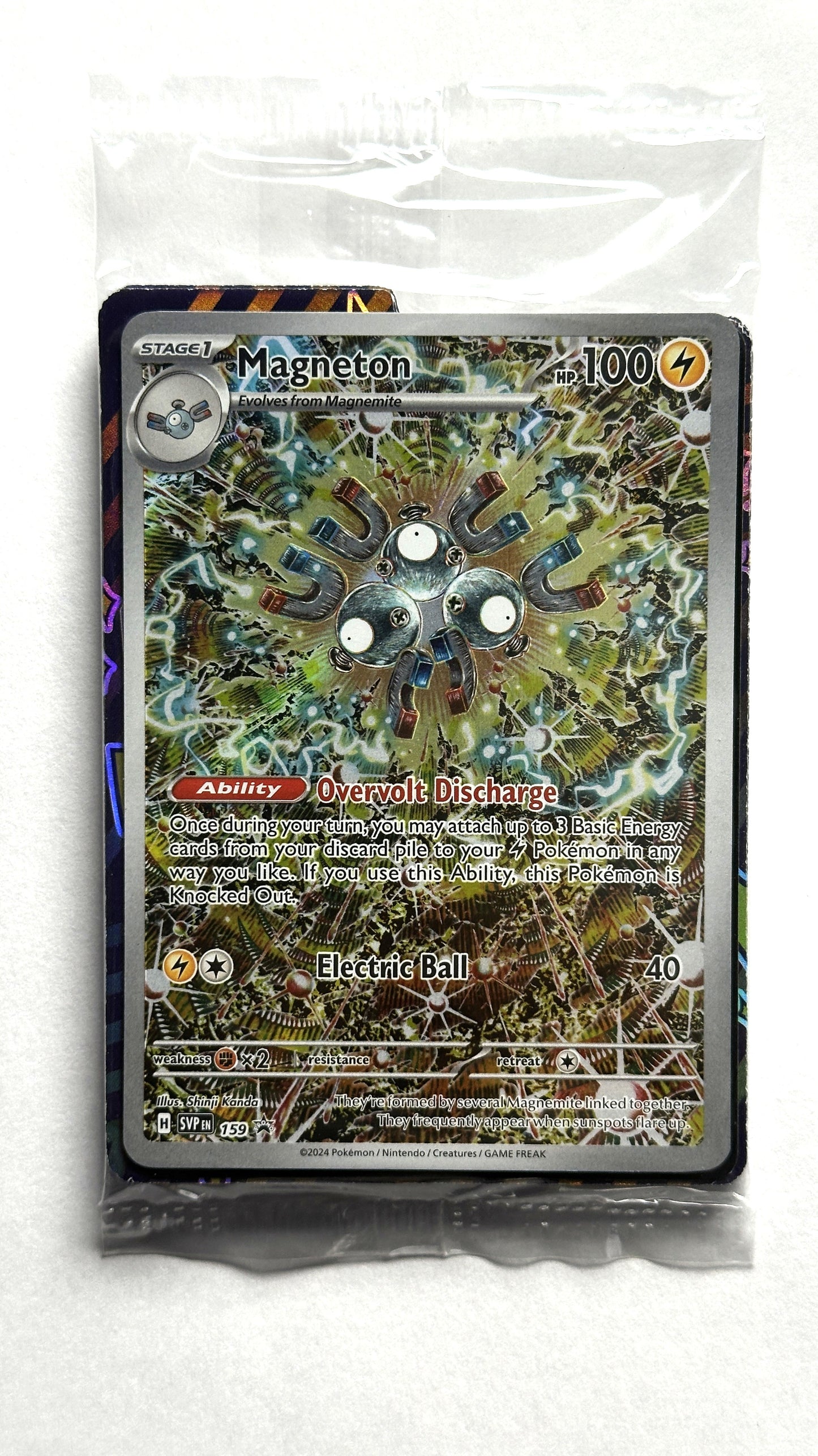 Magneton #159 Pokemon Promo (SEALED)