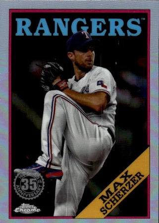 Max Scherzer #88CU-7 | 2023 Topps Chrome Update 1988