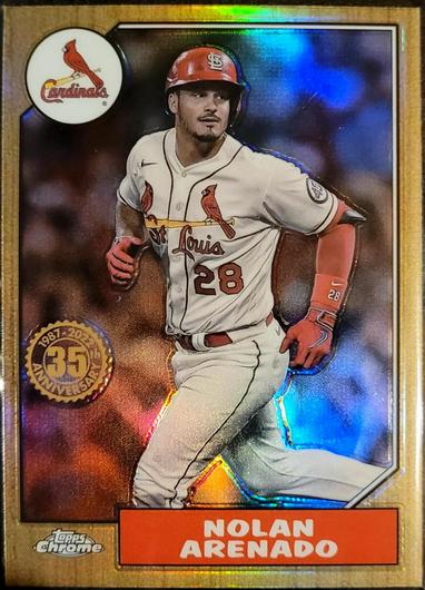Nolan Arenado #87BC-5 | 2022 Topps Chrome 1987