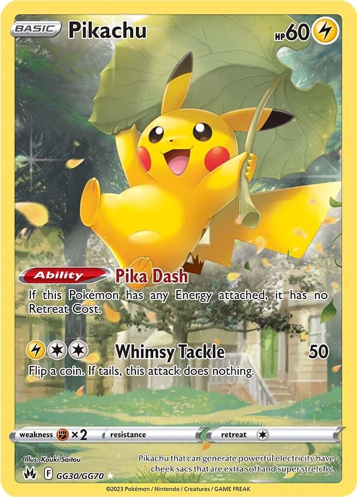 Pikachu #GG30 Pokemon Crown Zenith