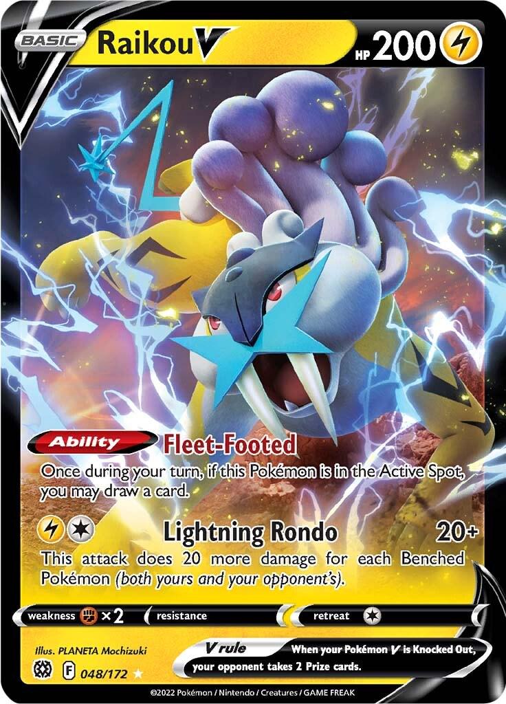Raikou V #48 Pokémon Brilliant Stars