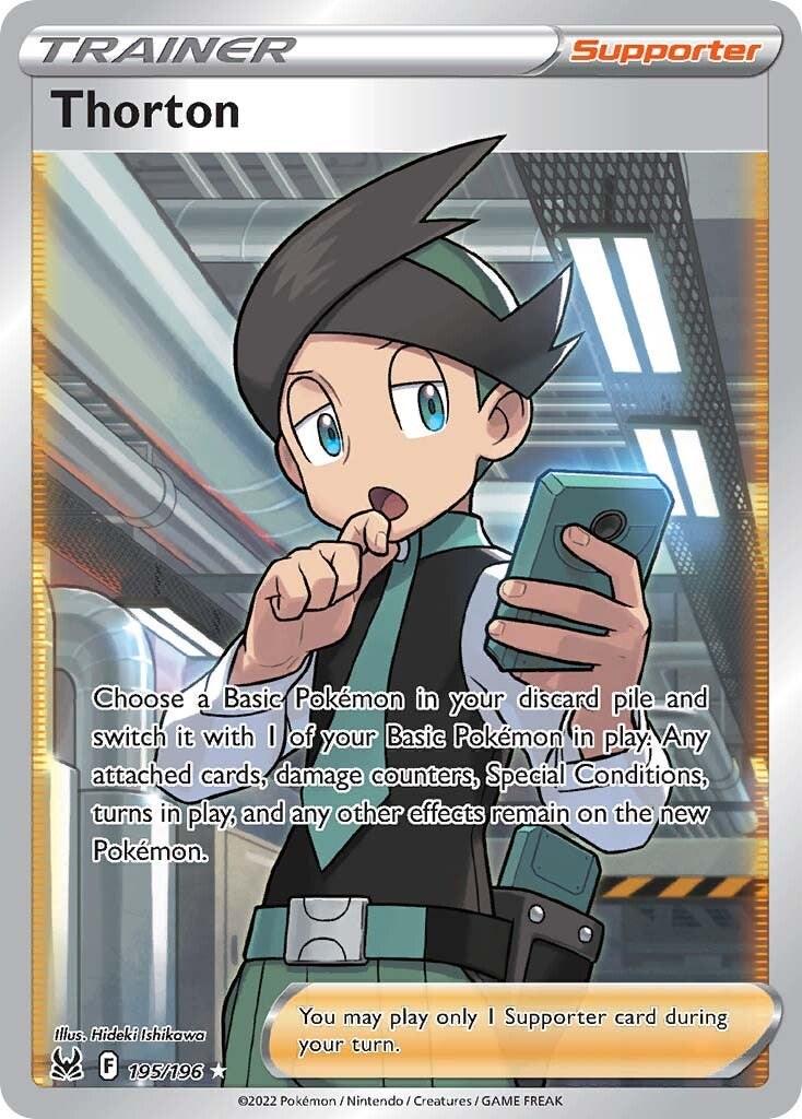 Thorton #195 Pokémon Lost Origin