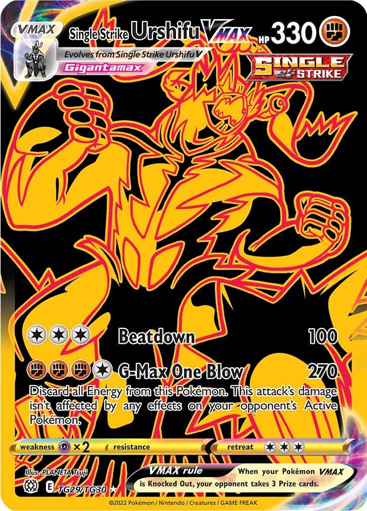 Urshifu VMAX #TG29 Pokémon Brilliant Stars