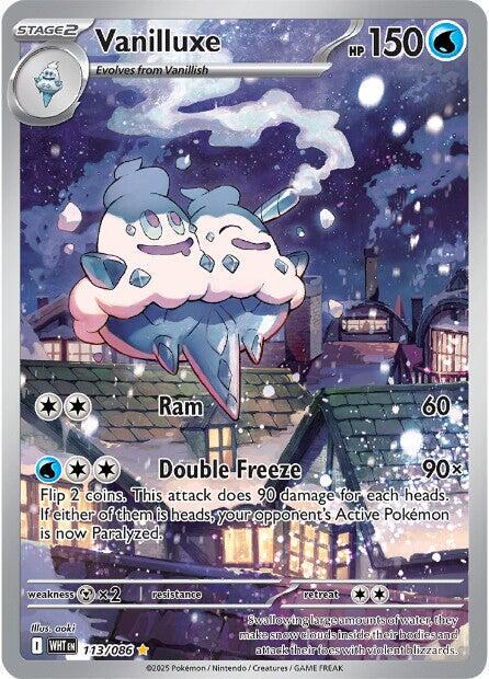 Vanilluxe #113 Pokemon White Flare