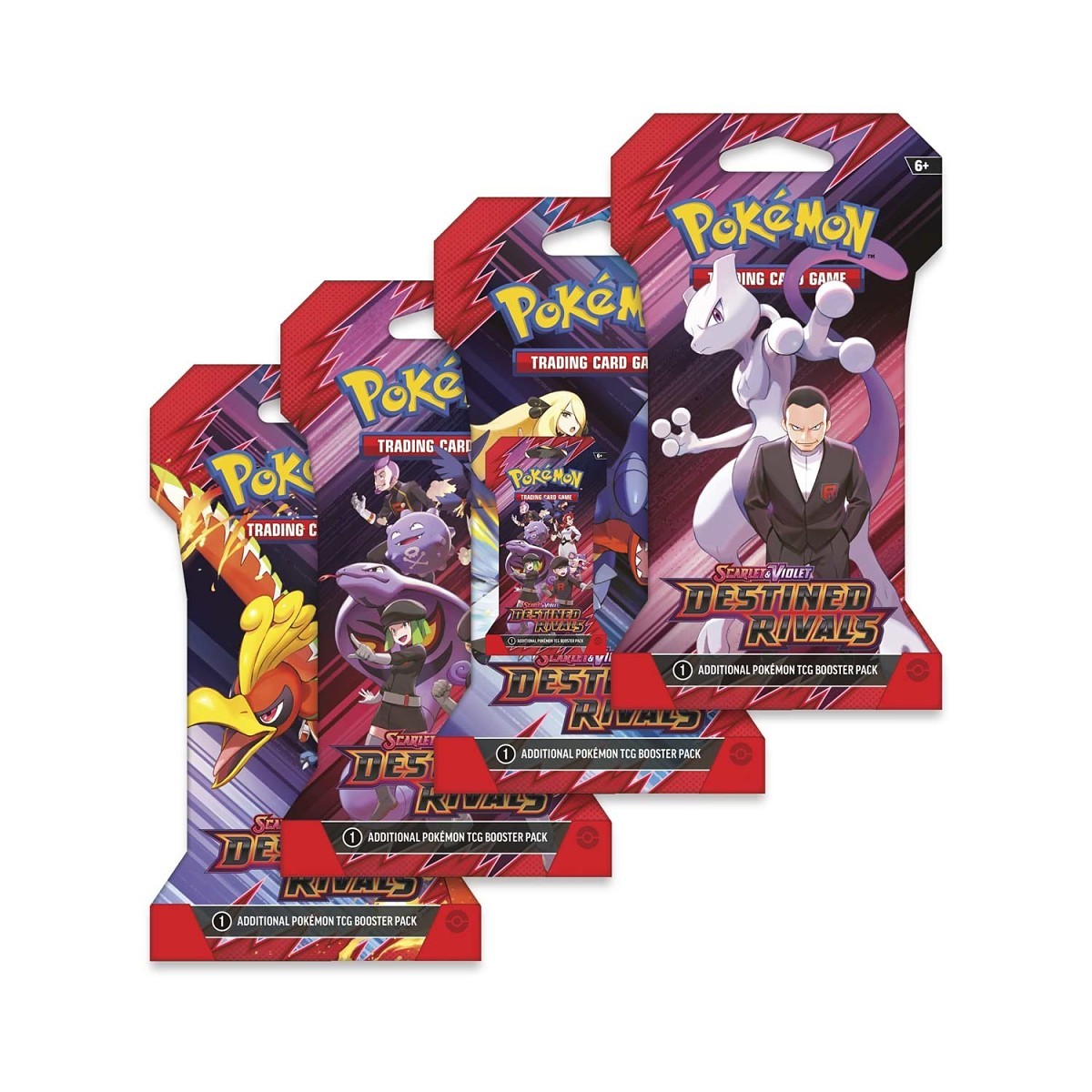 Scarlet & Violet-Destined Rivals Sleeved Booster Pack (1 PACK)