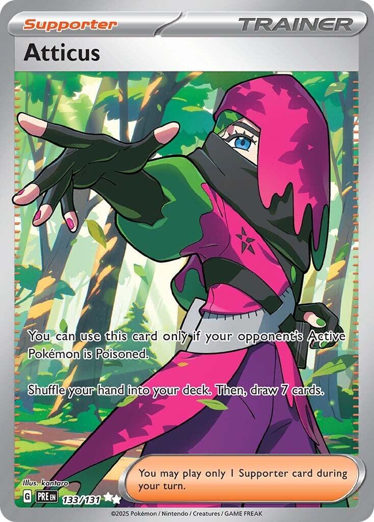 Atticus #133 Pokemon Prismatic Evolutions