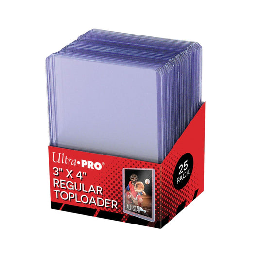 3x4 Clear Regular TOPLOADER® Sleeves (25ct) for Standard Size Cards
