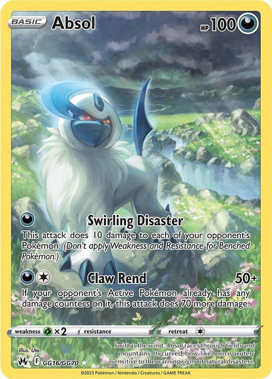 Absol #GG16 Pokemon Crown Zenith