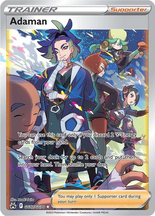Adaman #GG57 Pokemon Crown Zenith