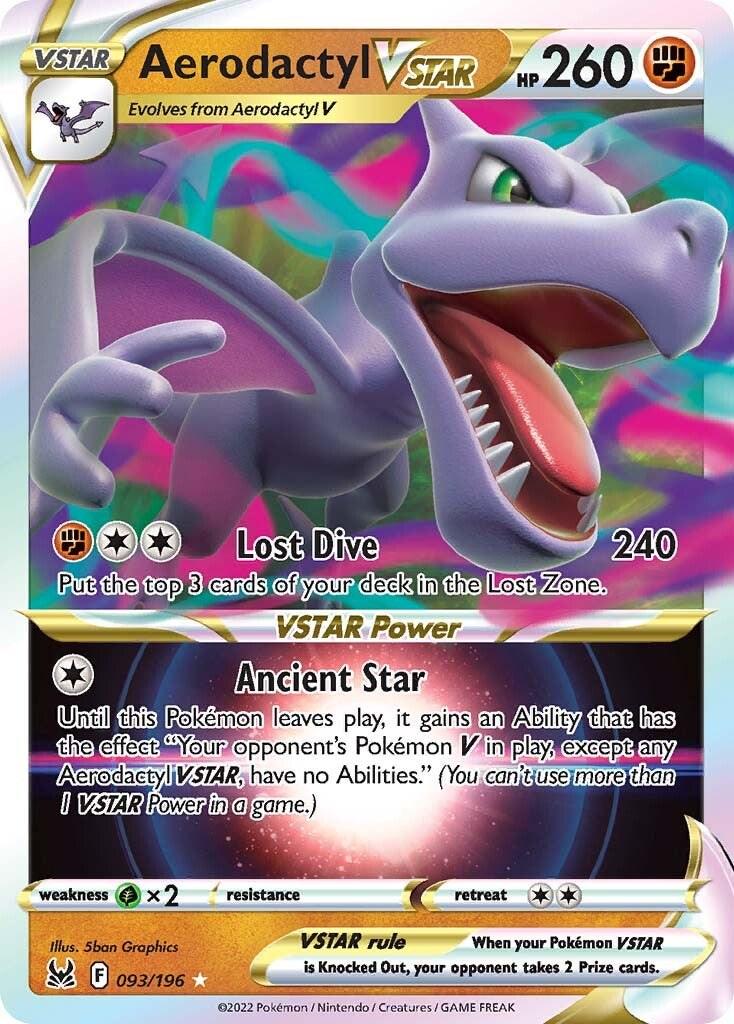 Aerodactyl VSTAR #93 Pokémon Lost Origin
