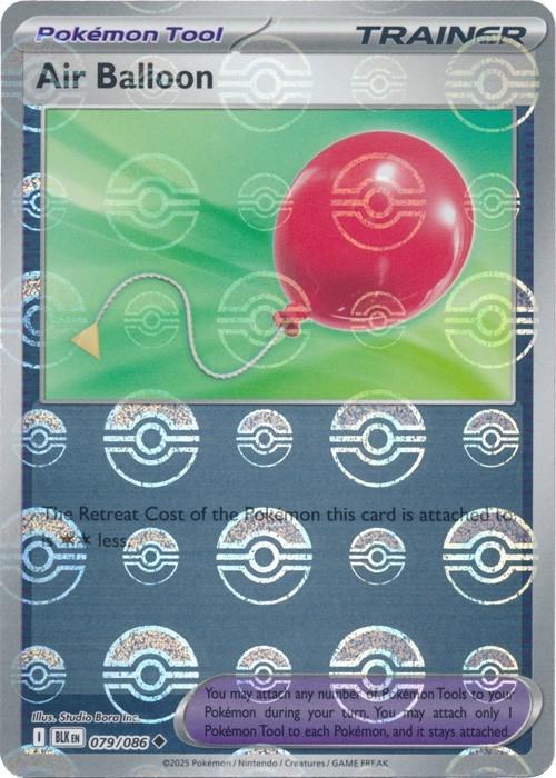 Air Balloon [Poke Ball] #79 Pokemon Black Bolt