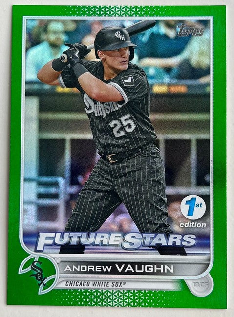 Andrew Vaughn [Green] #120 (Serial 68/150) 2022 Topps