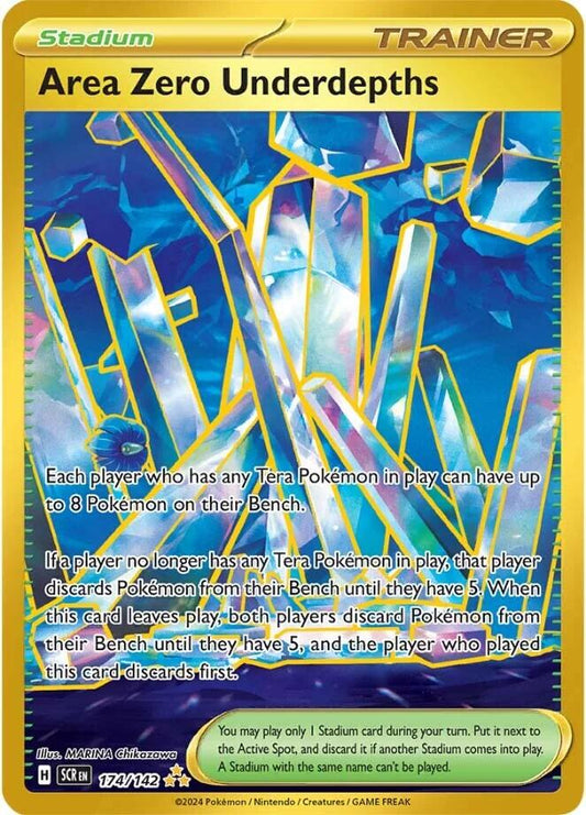 Area Zero Underdepths #174 Pokemon Stellar Crown
