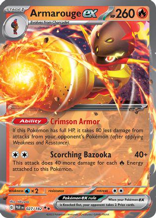 Armarouge ex [Holo] #27 Pokemon Paradox Rift