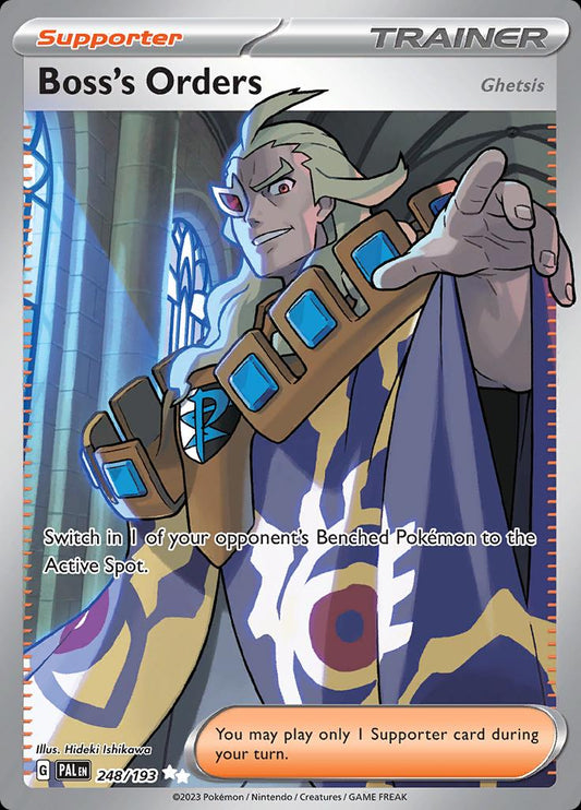 Boss's Orders #248 Pokemon Paldea Evolved
