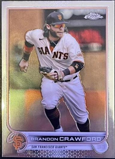 Brandon Crawford #115 | 2022 Topps Chrome
