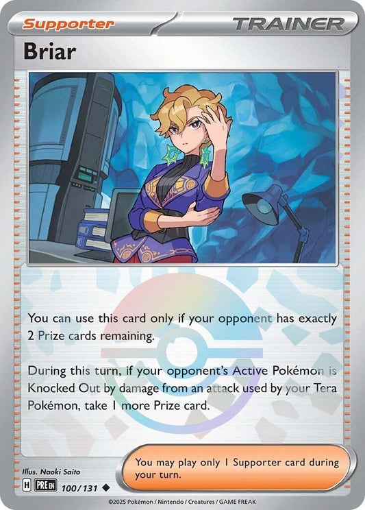 Briar [Poke Ball] #100 Pokemon Prismatic Evolutions