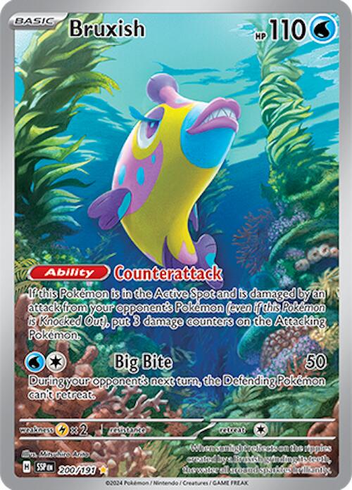 Bruxish #200 Pokemon Surging Sparks