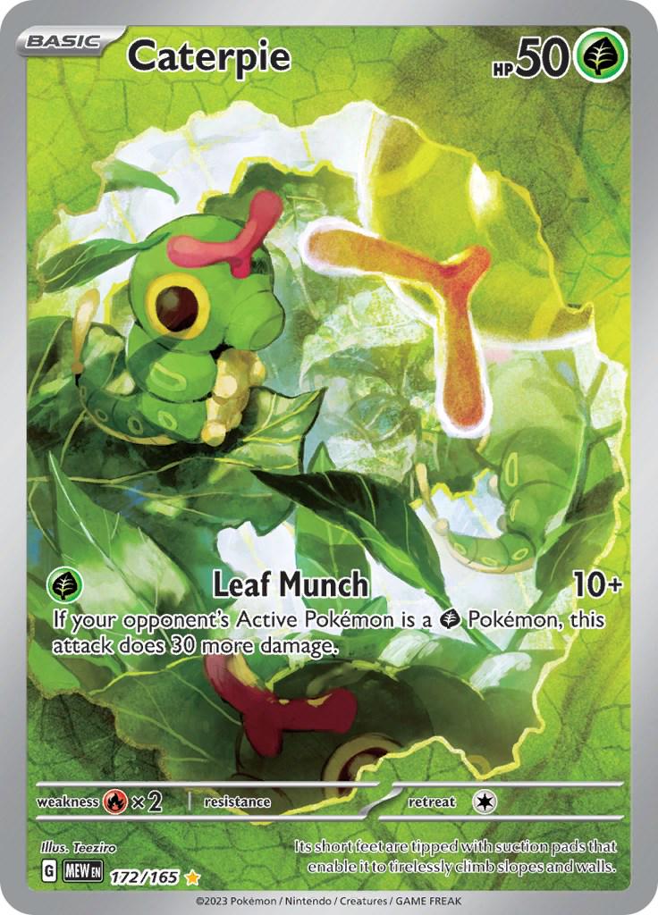Caterpie #172 Pokémon Scarlet & Violet 151