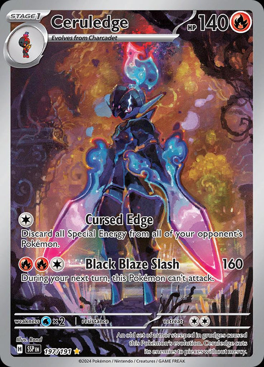 Ceruledge #197 Pokemon Surging Sparks