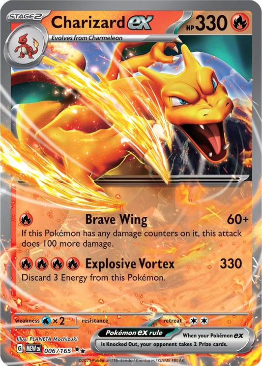 Charizard ex #6 Pokémon Scarlet & Violet 151