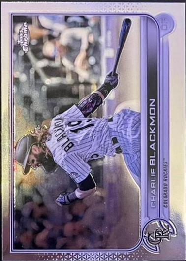 Charlie Blackmon #37 | 2022 Topps Chrome