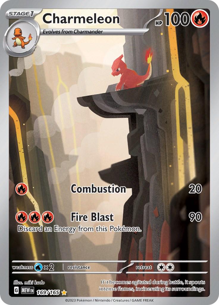 Charmeleon #169 Pokémon Scarlet & Violet 151