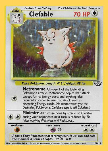 Clefable #1 Pokemon Jungle