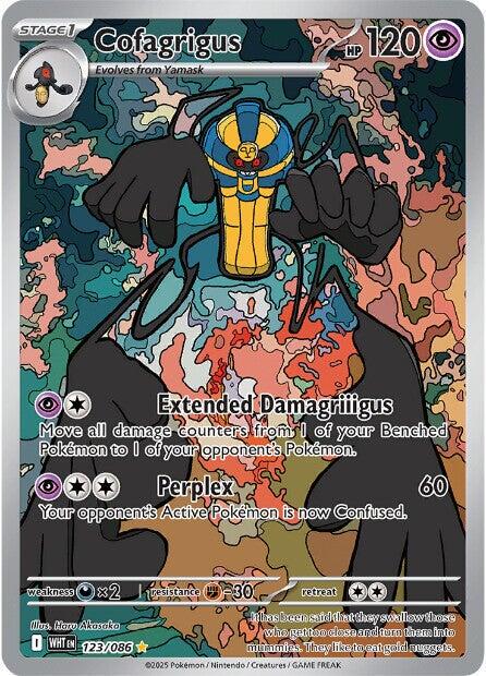 Cofagrigus #123 Pokemon White Flare
