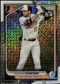 Colton Cowser [Mojo Refractor] #33 | 2024 Bowman Chrome