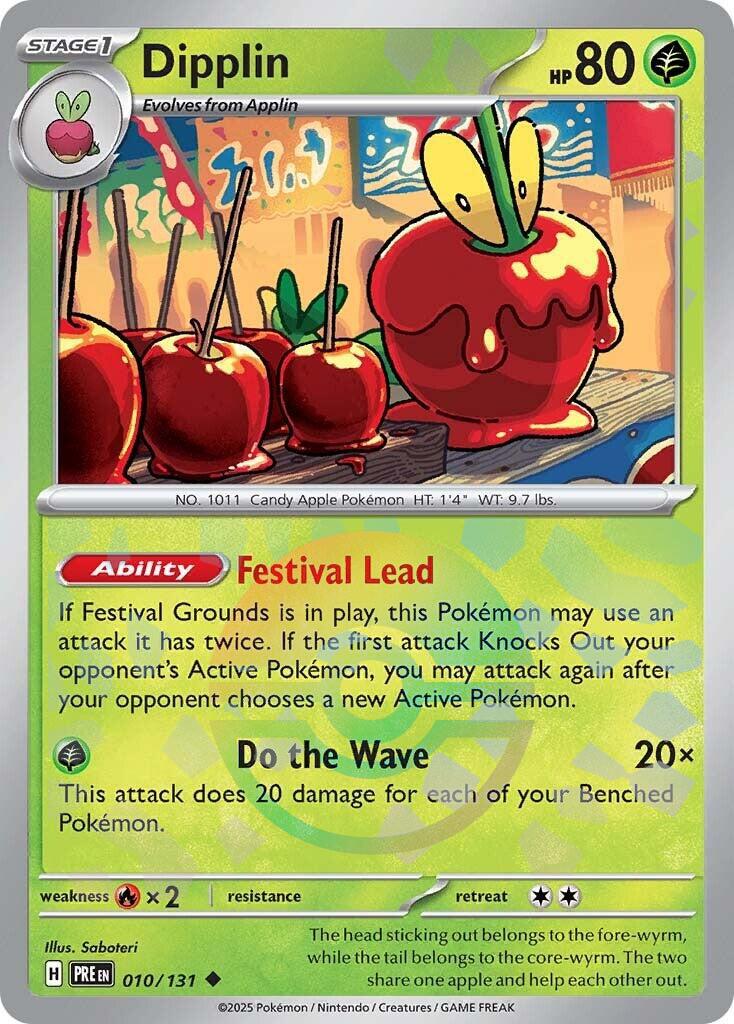 Dipplin [Poke Ball] #10 Pokemon Prismatic Evolutions