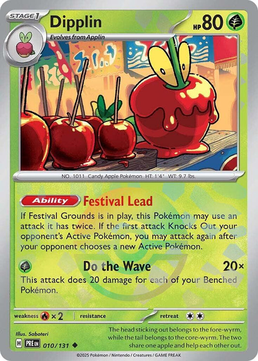 Dipplin [Poke Ball] #10 Pokemon Prismatic Evolutions