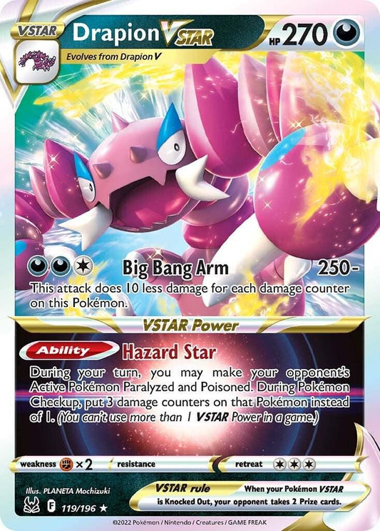 Drapion VSTAR #119 Pokémon Lost Origin