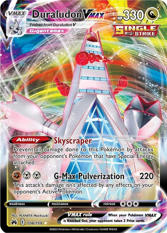 Duraludon VMAX #104 Pokemon Crown Zenith