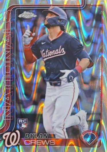 Dylan Crews [Raywave] #146 | 2025 Topps Chrome