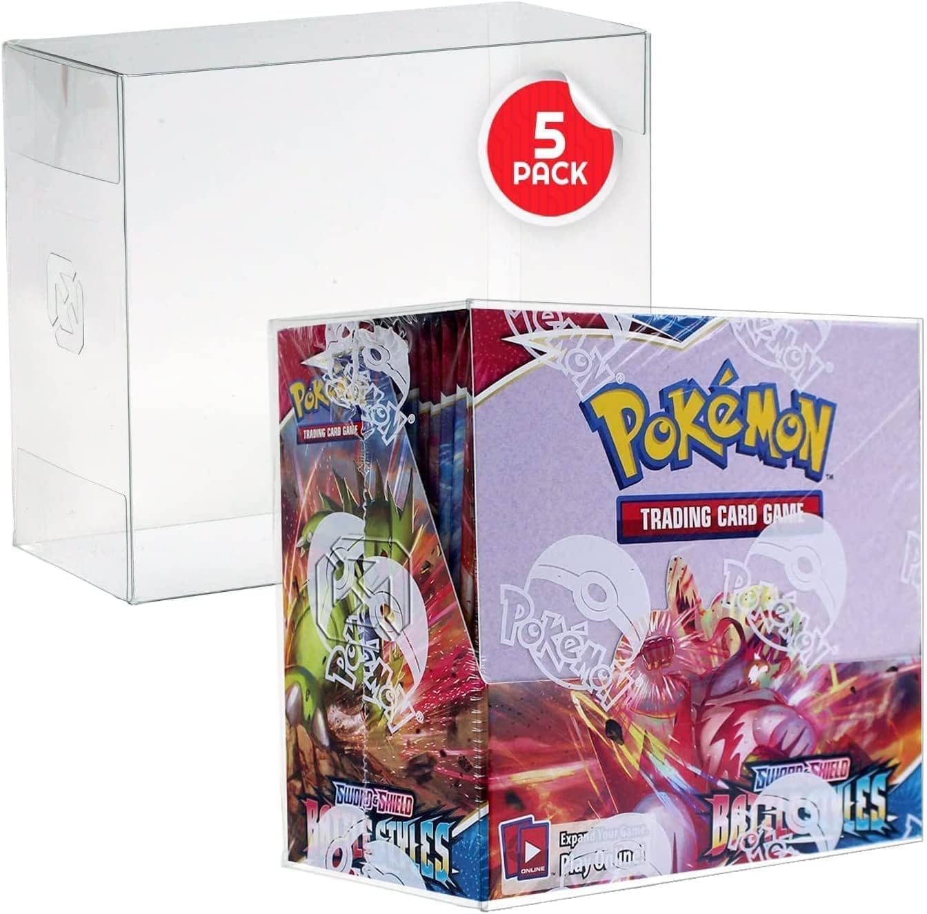 Pokémon Large Booster Boxes 0.50 MM - [Pack of 5]