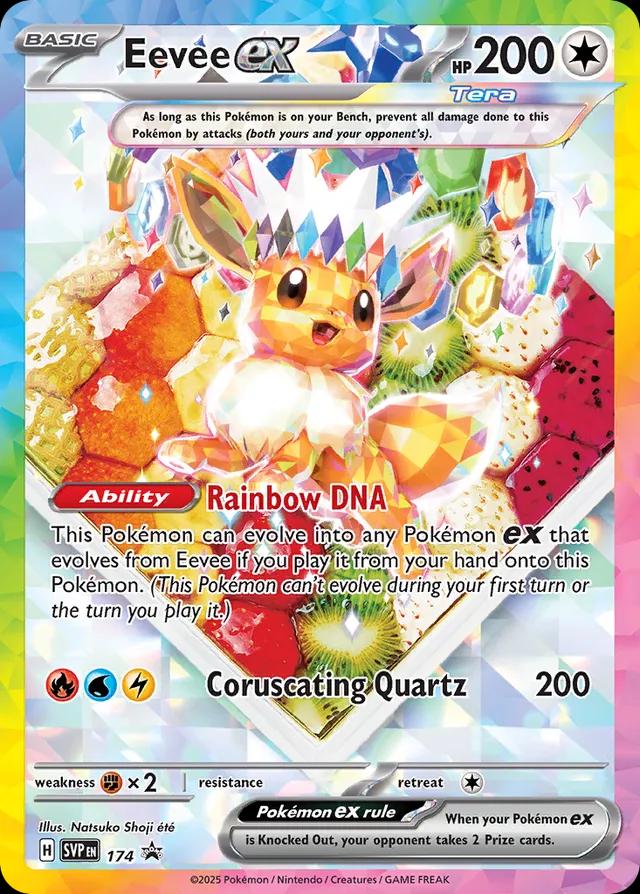 Eevee Ex #174 Pokémon Promo