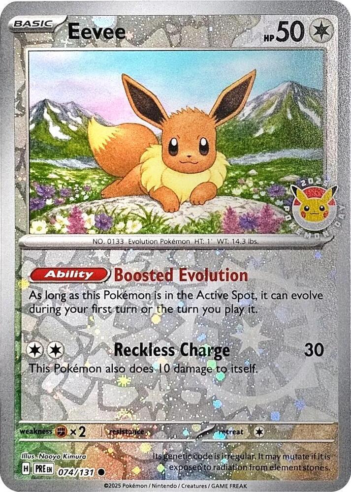 Eevee [Pokémon Day] #74 Pokémon Prismatic Evolutions