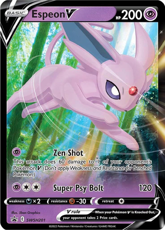 Espeon V #SWSH201 Pokémon Promo